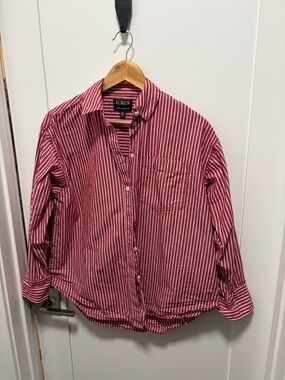 J Crew Etienne Oversized Button Down Shirt (2025)